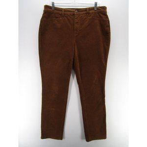 Talbots Chocolate Straight Leg Jeans